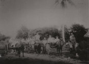 Georg Fritz, No. 198 People Riding Carabao Carts Chariots and Horseback